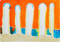 skizze 8a, Aquarell